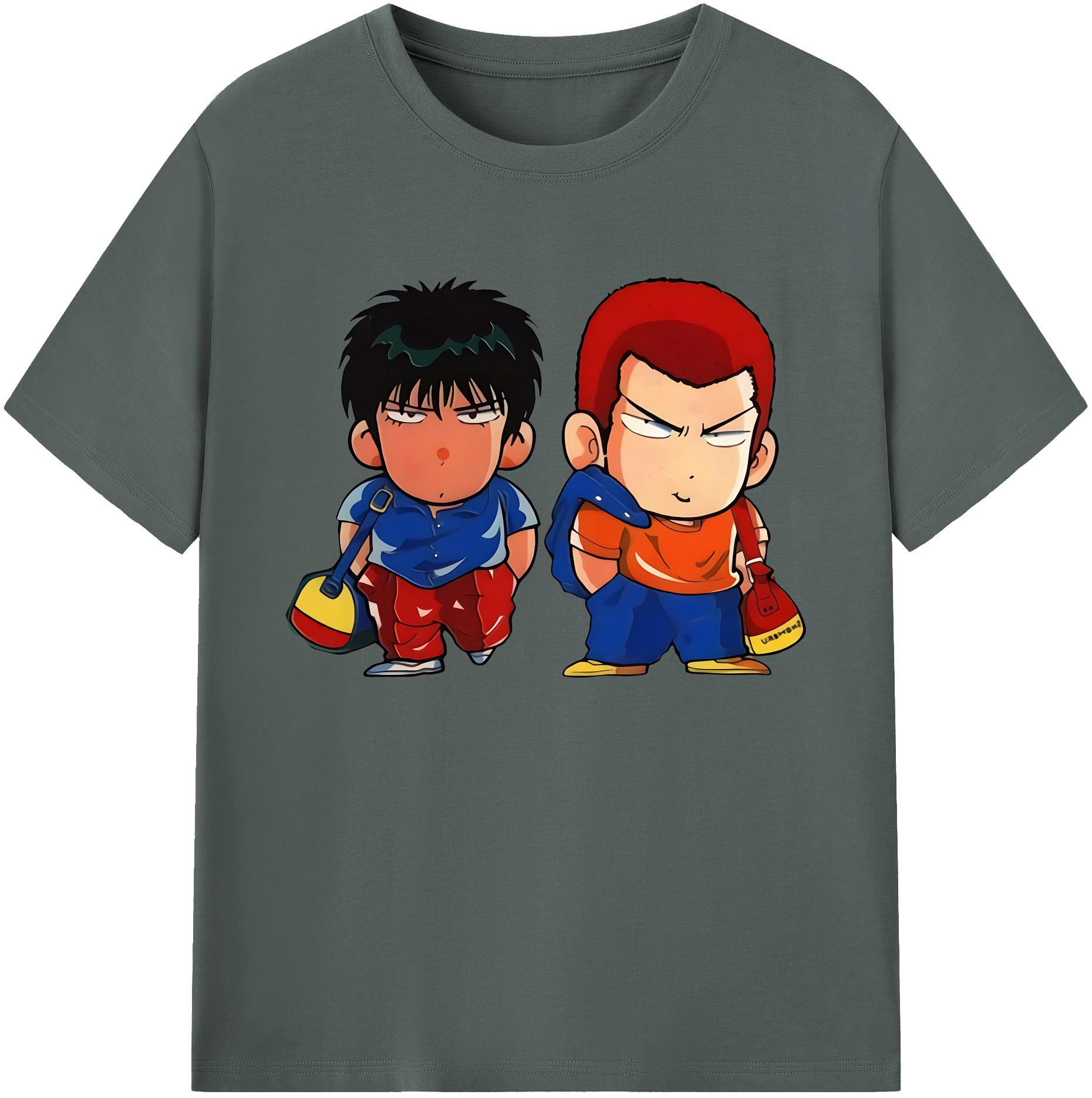 （画像用） SLAM DUNK／スラムダンク 綿100％ メンズ半袖Tシャツ｜肌触りやわらか＆通気性